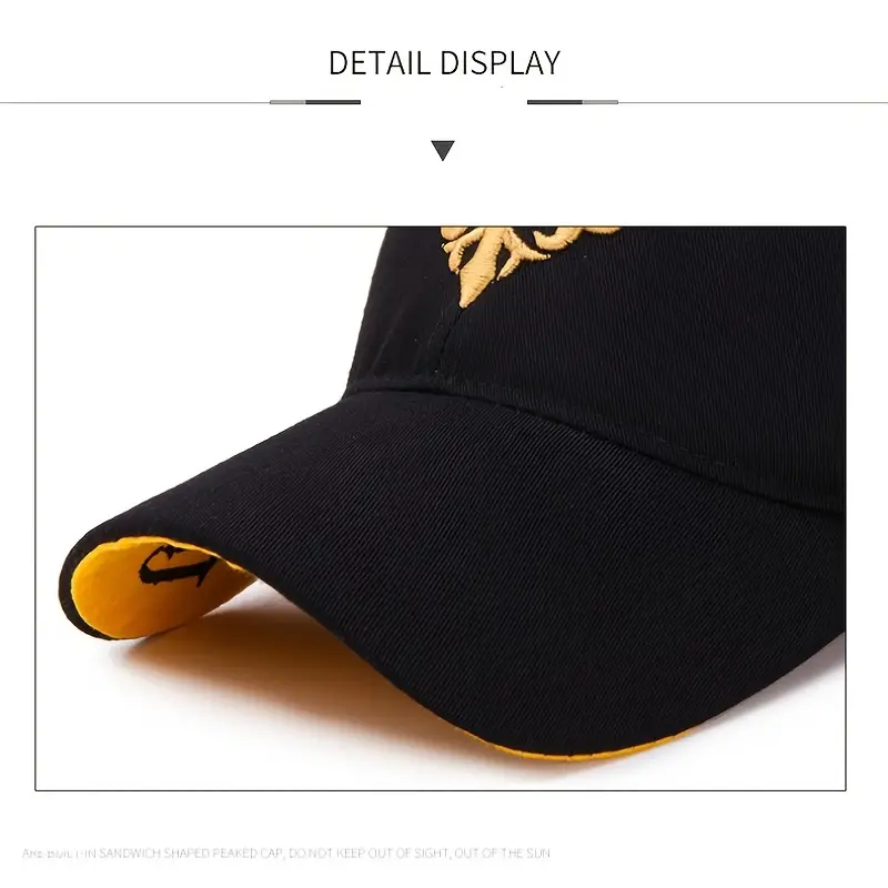 Totem Embroidered Adjustable Baseball Cap - H2008