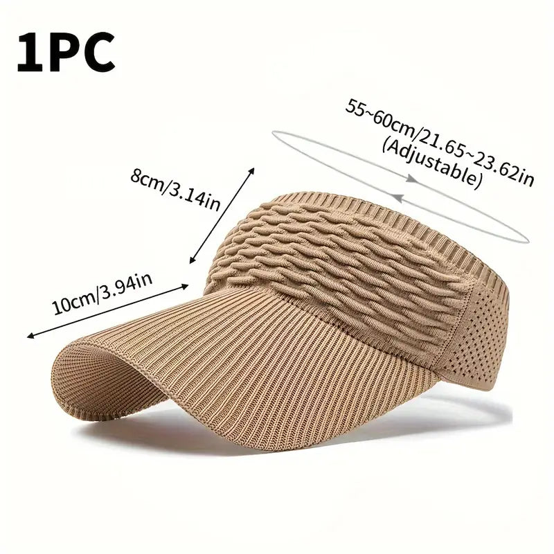 Elastic Knitted Sun Cap 2