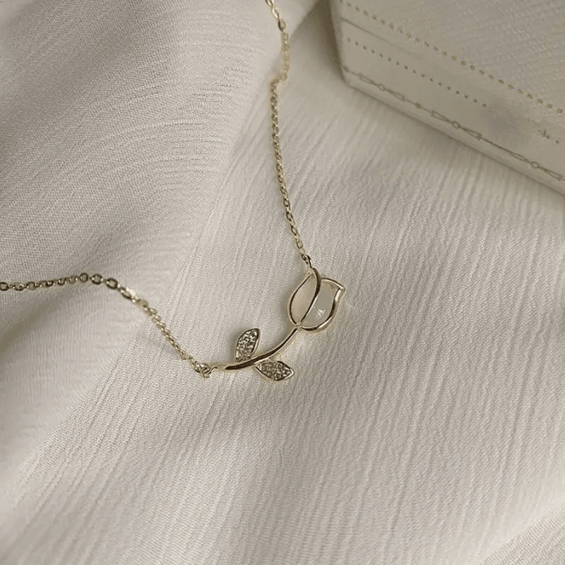 Elegant Tulip Necklace – H5032