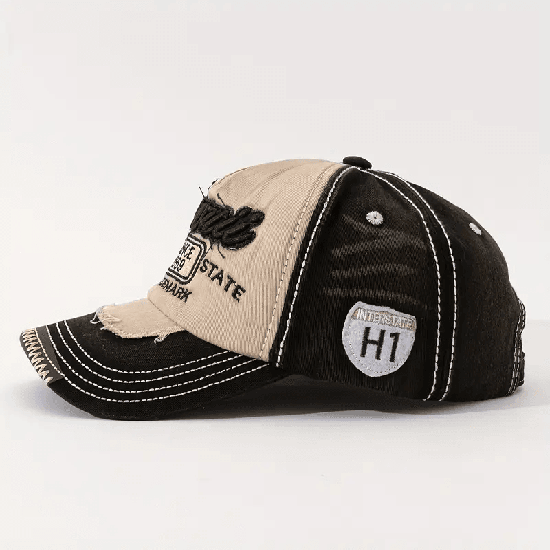 Two-Tone HAWAII Vintage Embroidered Cap - H5003