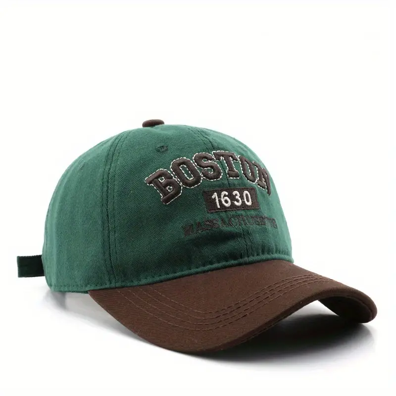 Boston 1630 Embroidered Baseball Cap - H5021