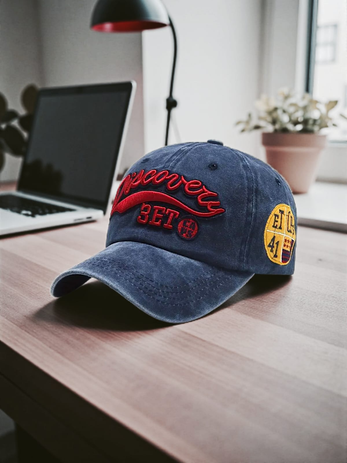 Vintage Distressed Snapback Baseball Cap - H712