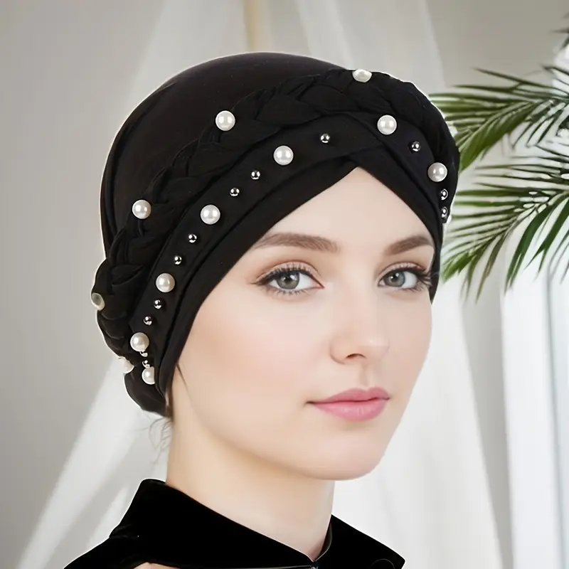 Elastic Ramanda Turban Hat - H2038