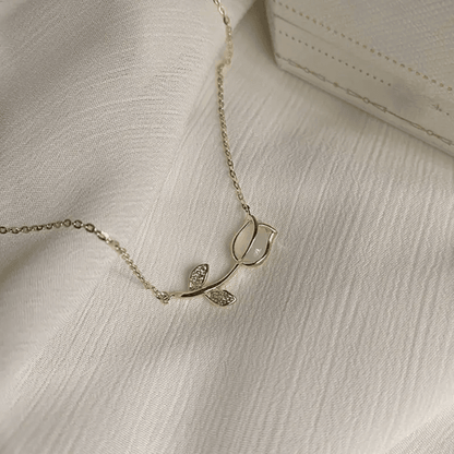 Elegant Tulip Necklace  – H5032