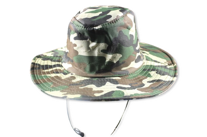 Premium Camouflage Round Hat – H1024