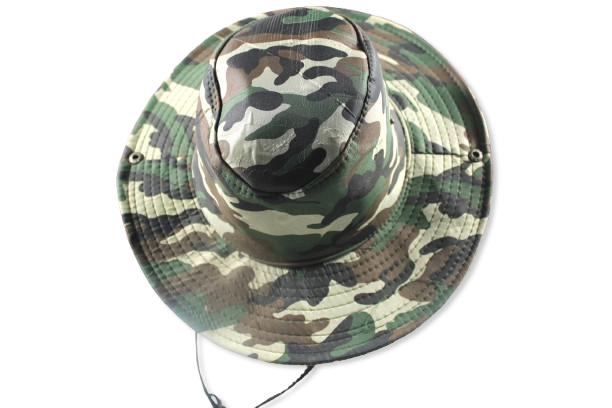 Premium Camouflage Round Hat – H1024