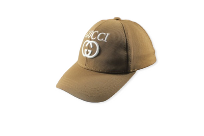 Gucci  Embroidered Cotton Cap - H104