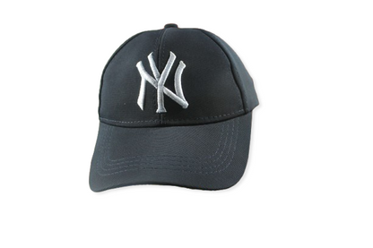 NY  Embroidered Cotton Cap - H105