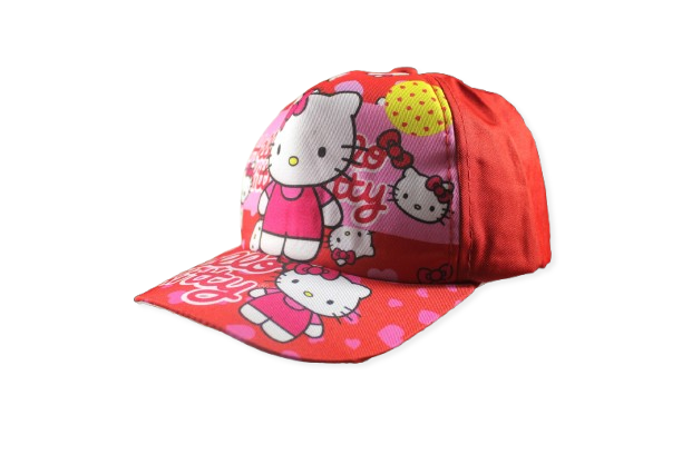 Hello Kitty Adjustable Printed Cap for Kids – Cute & Comfortable - H1025