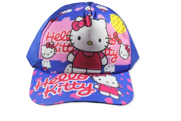 Hello Kitty Adjustable Printed Cap for Kids – Cute & Comfortable - H1025