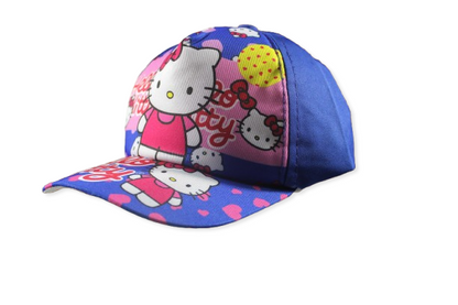 Hello Kitty Adjustable Printed Cap for Kids – Cute & Comfortable - H1025