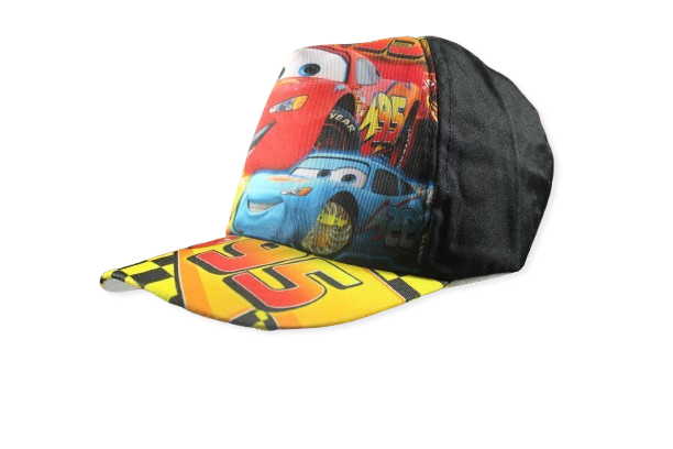 cars Adjustable Printed Cap for Kids – Fun & Comfortable - H1027