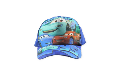 cars Adjustable Printed Cap for Kids – Fun & Comfortable - H1027