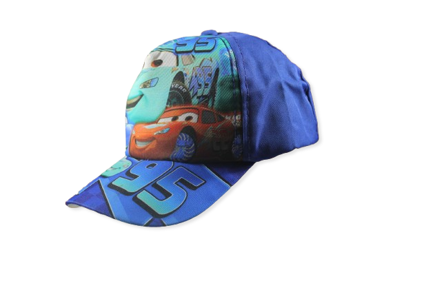 cars Adjustable Printed Cap for Kids – Fun & Comfortable - H1027