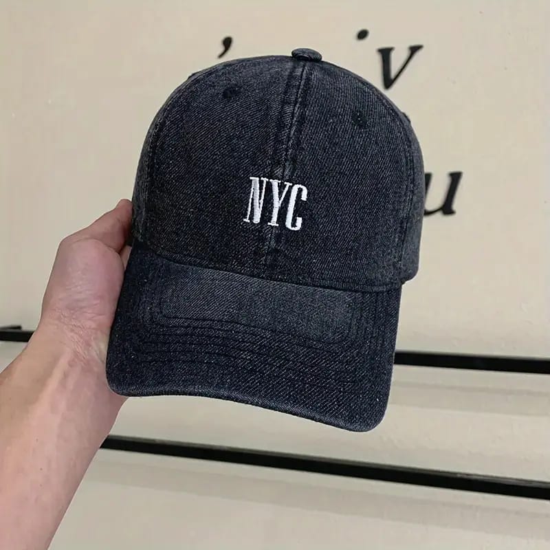 NYCDenimDadBaseballCap-H708