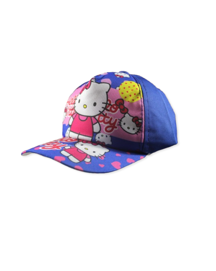 Hello Kitty Adjustable Printed Cap for Kids – Cute & Comfortable - H1025