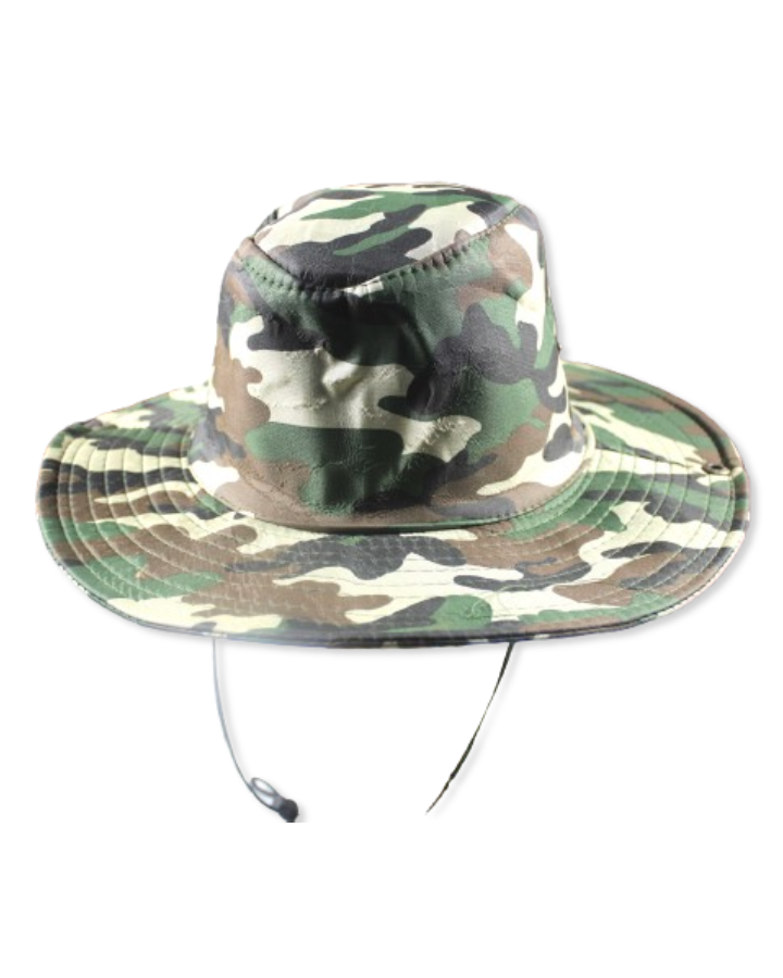 Premium Camouflage Round Hat – H1024