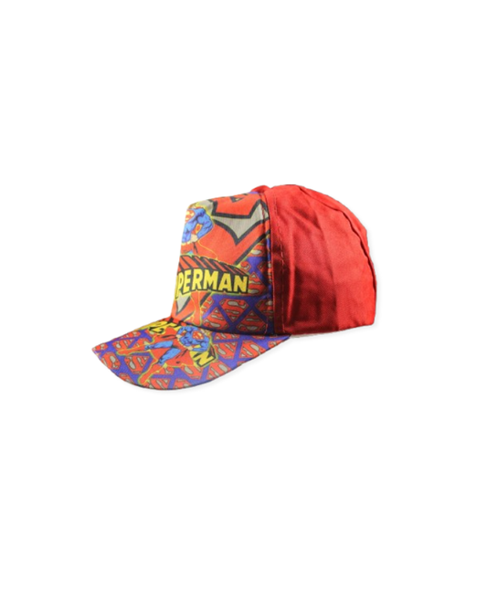 Superman Adjustable Printed Cap for Kids – Heroic & Comfortable - H1028