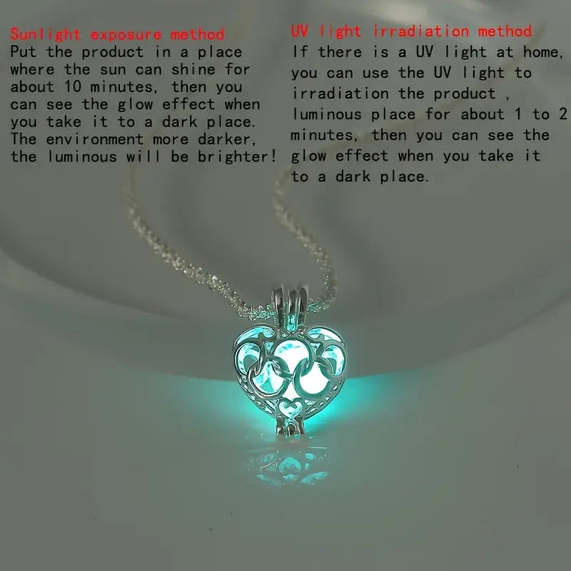 Nooxian Luminous Heart Necklace - H7462