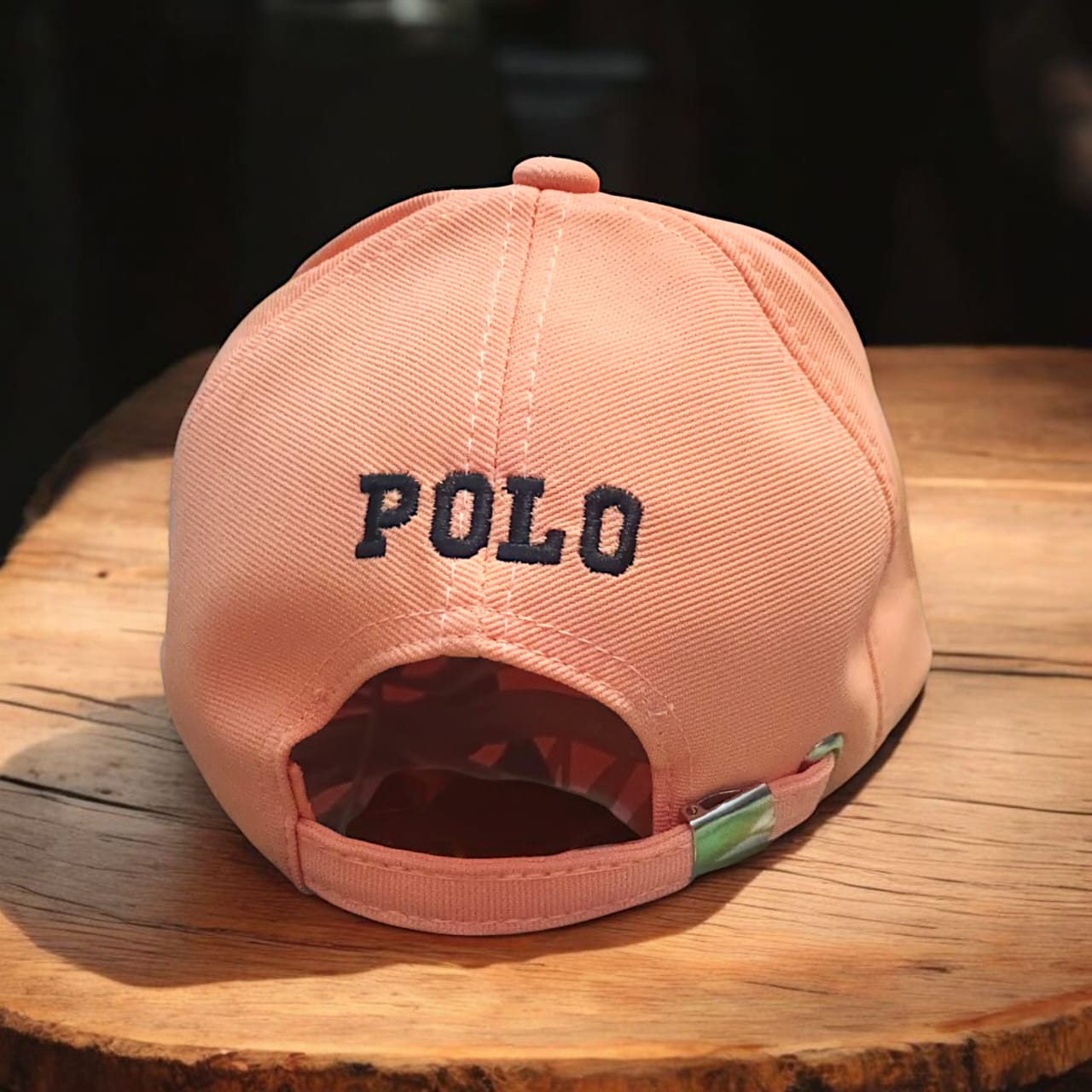 Premium Peach Polo Cap - H2001