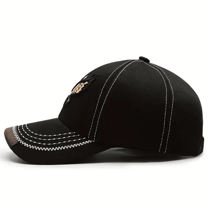 Unisex Eagle Embroidered Baseball Cap - H500
