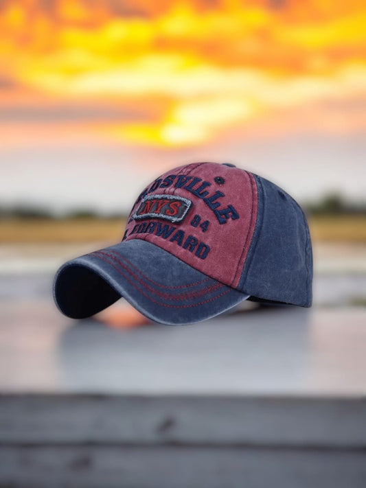 Unisex Vintage NYS Embroidered Cap - H5005