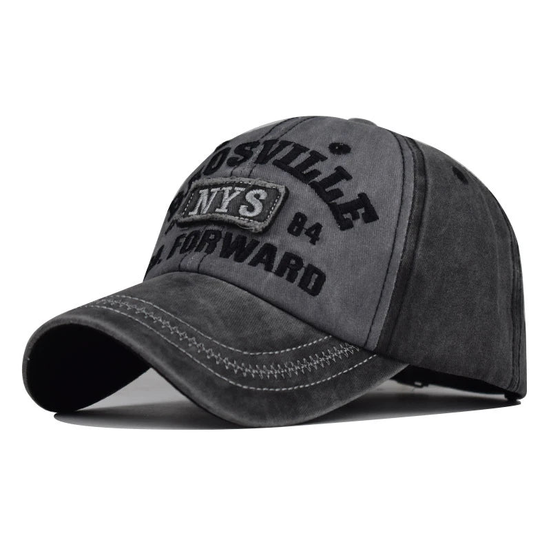 Unisex Vintage NYS Embroidered Cap - H5005