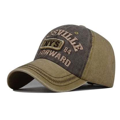 Unisex Vintage NYS Embroidered Cap - H5005