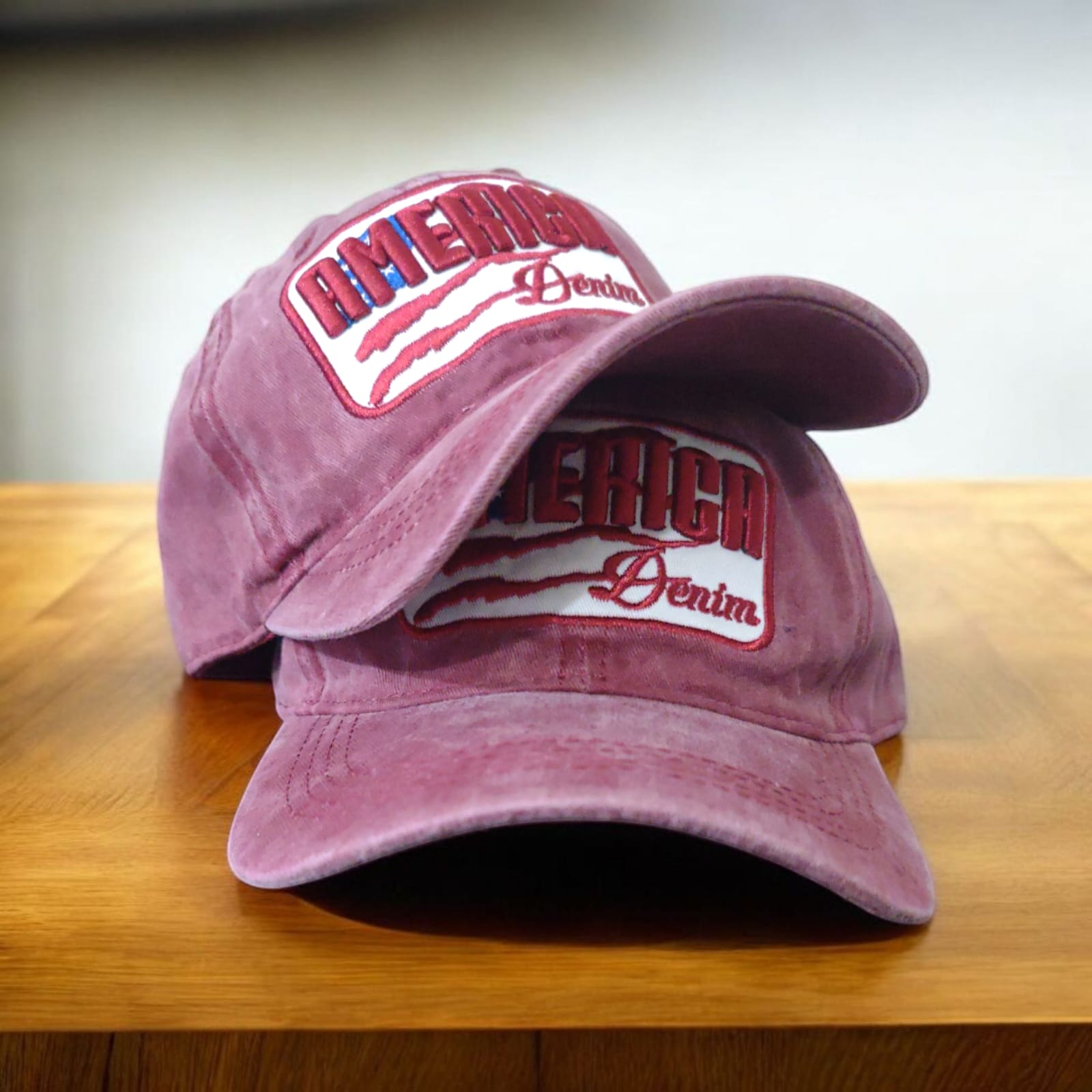Vintage Distressed Patchwork Denim Cap 3