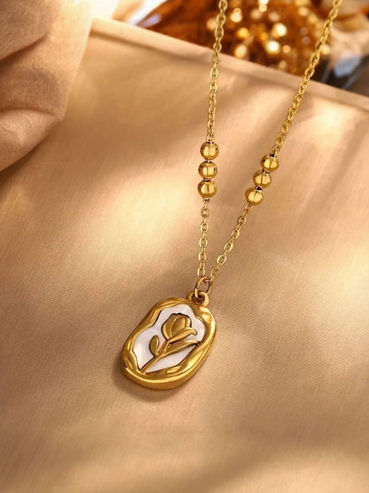 Vintage Rose Pendant - H7463
