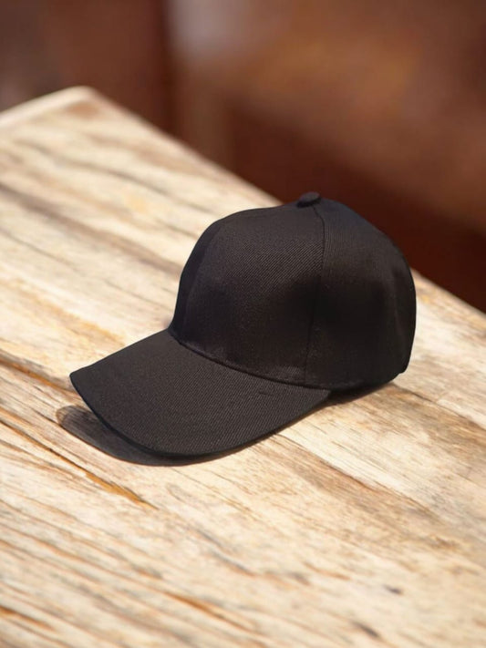 Unisex Adjustable Plain Casual Cap