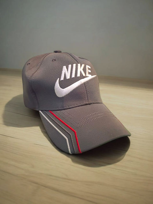 Premium Nike Embroidered Grey Adjustable Cap - H1059