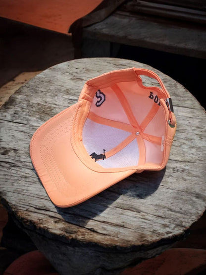 Premium Adjustable Polo Cap - Peach Color - H2001