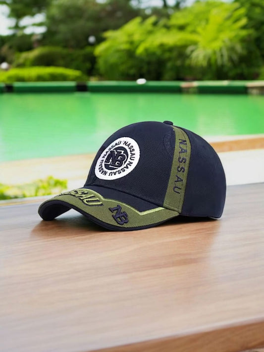 Green & Blue Washington DC Embroidered Cap - Adjustable Snapback, Sun Protection - H5011