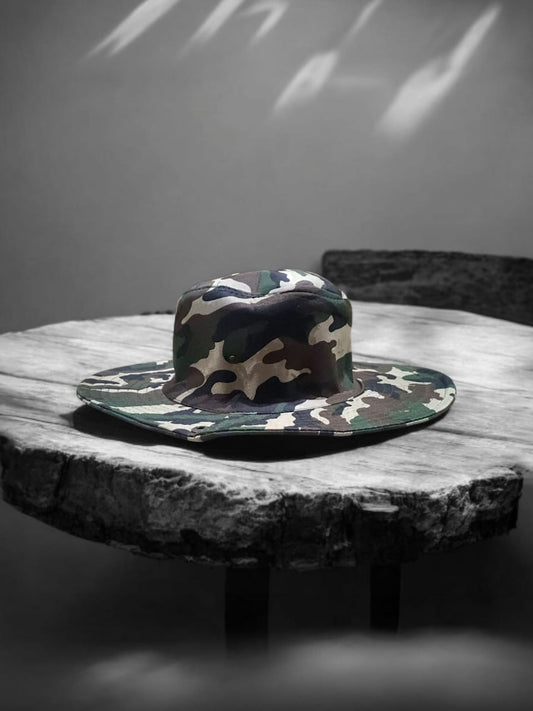 Premium Camouflage Round Hat – H1024