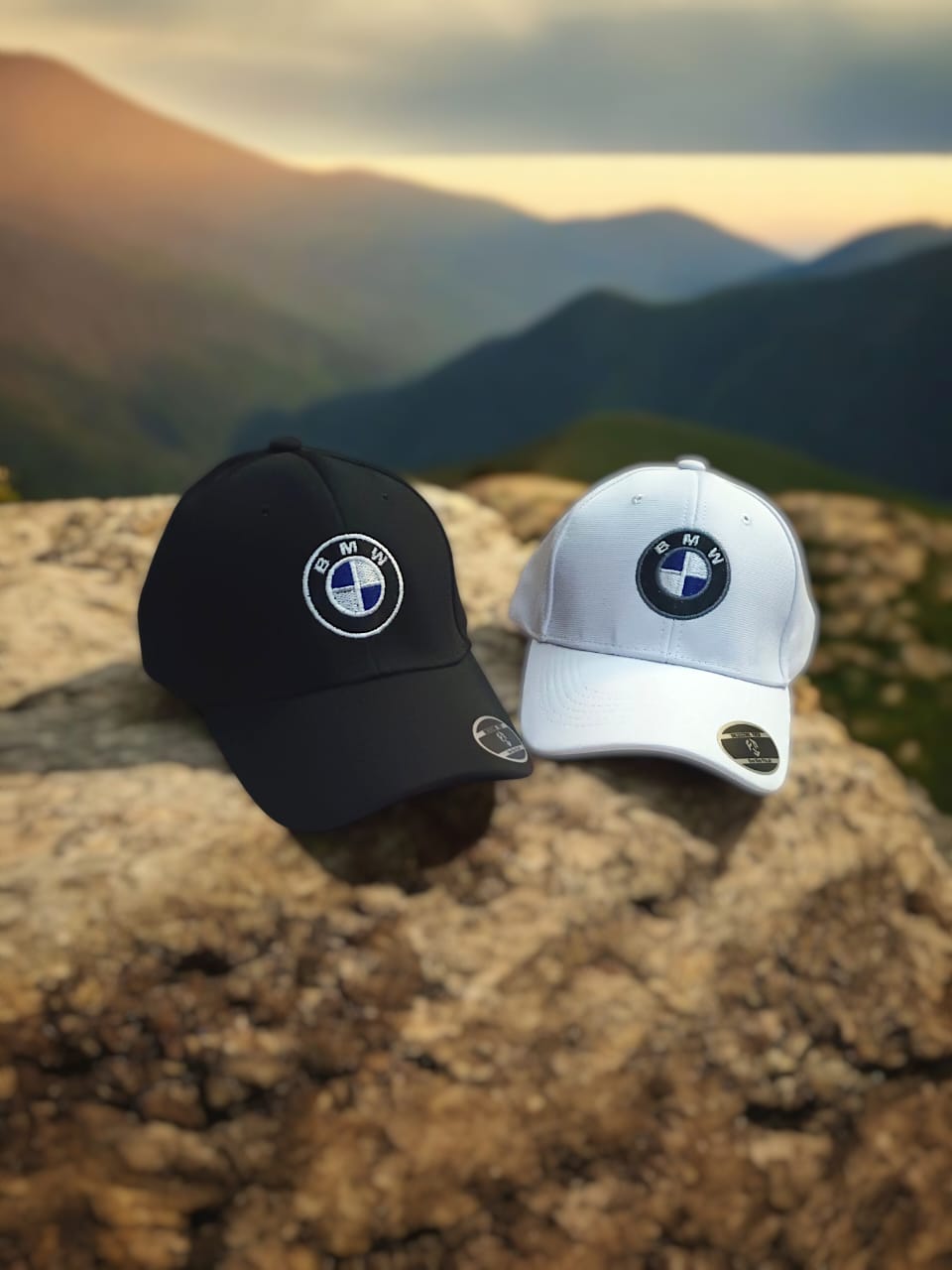 Premium BMW Embroidered Cotton Cap - H1018