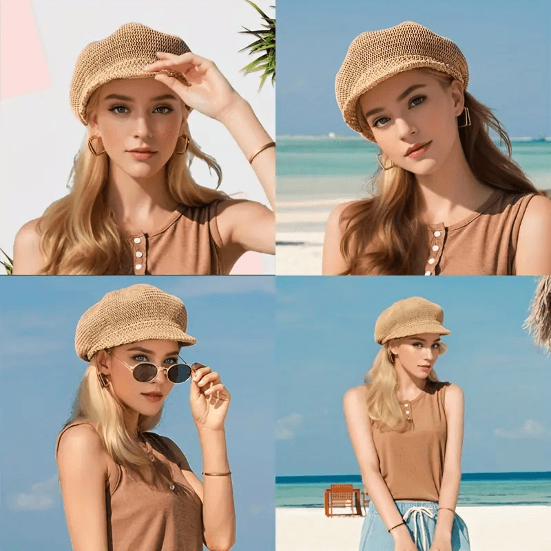 Women's Mesh Summer Beret - H5006